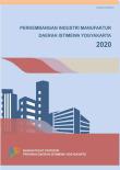 Series of Manufacturing Industry of Daerah Istimewa Yogyakarta 2020