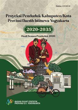 Proyeksi Penduduk Kabupaten/Kota Provinsi Daerah Istimewa Yogyakarta 20202035 Hasil Sensus Penduduk 2020