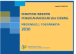 Direktori Industri Pengolahan Besar Dan Sedang Provinsi D.I. Yogyakarta 2010