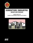 Directory Of Large And Medium Manufacturing D.I. Yogyakarta Province 2004