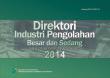 Direktori Industri Besar Sedang Daerah Istimewa Yogyakarta 2014