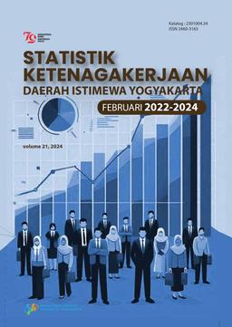 Statistics Of Labor Force Daerah Istimewa Yogyakarta February 2022-2024