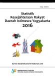 Welfare Statistik Of Daerah Istimewa Yogyakarta 2016