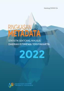 Summary Of Sectoral And Special Statistics Activity Metadata In DI Yogyakarta Province 2022