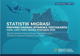 Migration Statistics Of Daerah Istimewa Yogyakarta Province The Result Of Long Form Population Census 2020