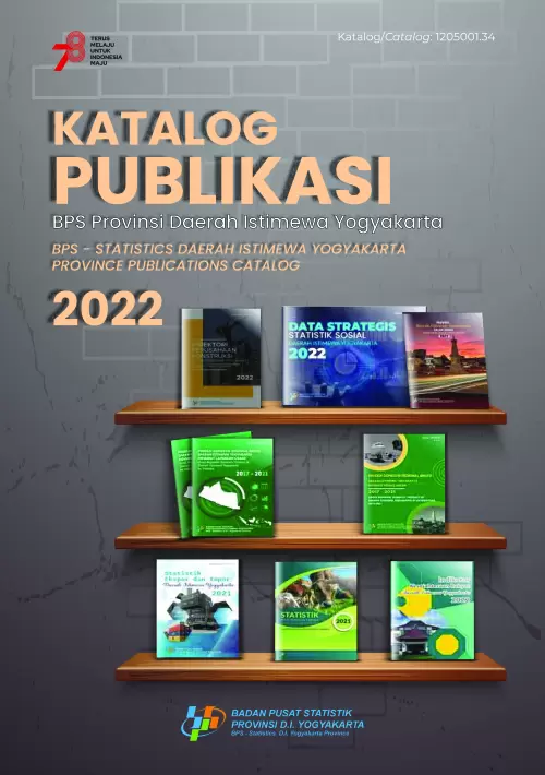 Katalog Publikasi BPS Provinsi Daerah Istimewa Yogyakarta 2022